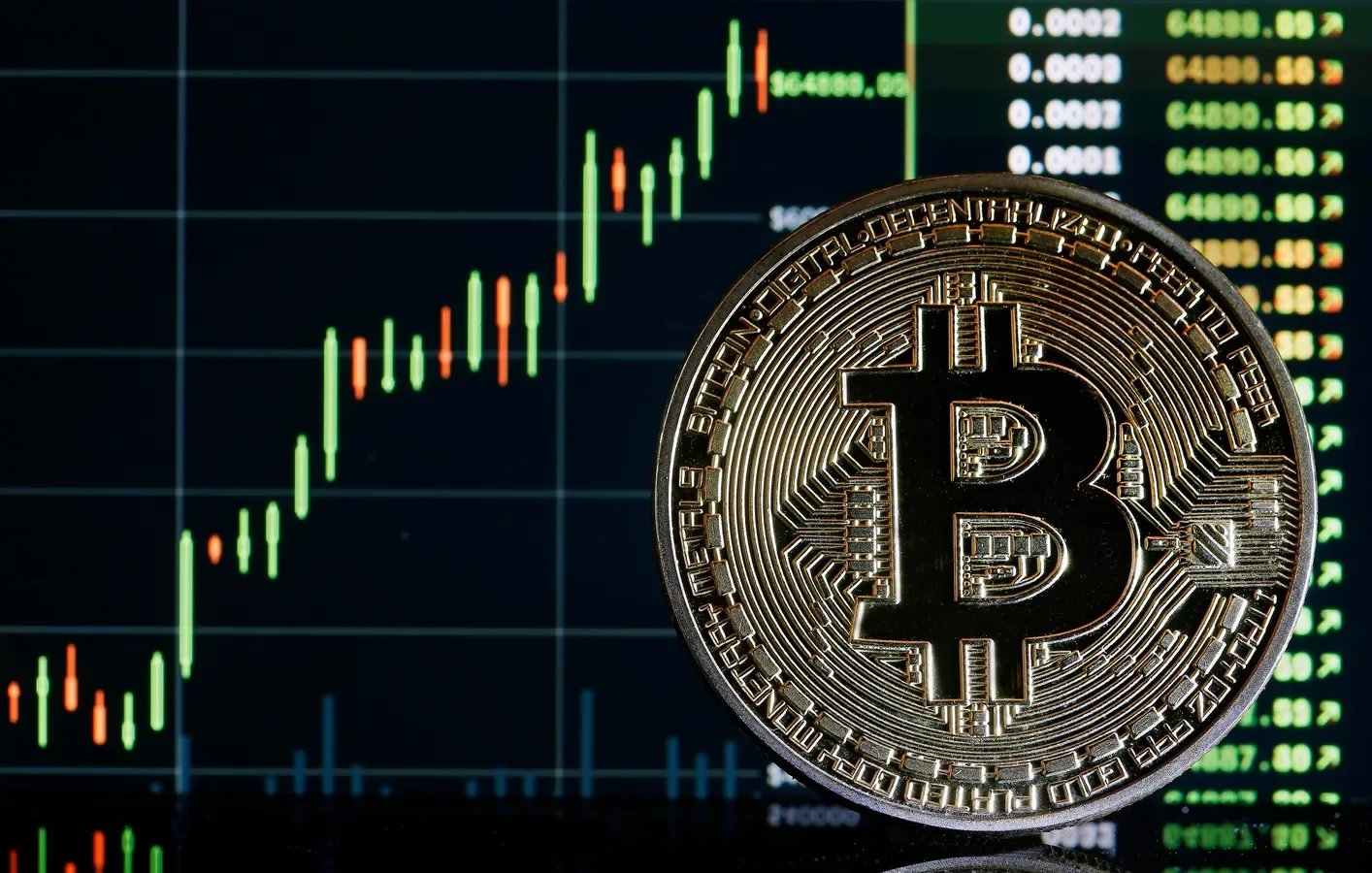 بتكوين تتجاوز 45 ألف دولار للمرة الأولى منذ أبريل 2022