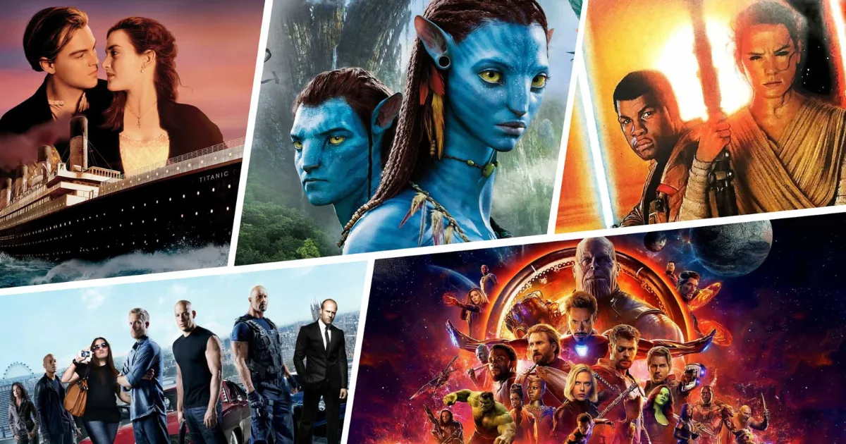 أعلى 10 أفلام تحقيقاً للإيرادات في تاريخ السينما