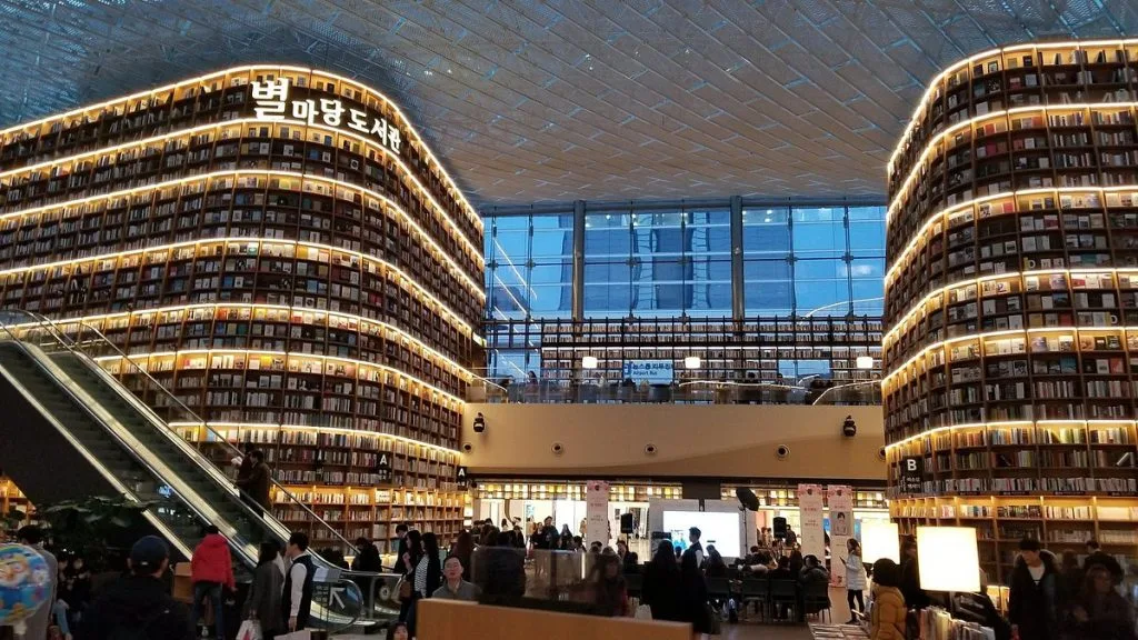 أفضل 7 مكتبات في كوريا الجنوبية