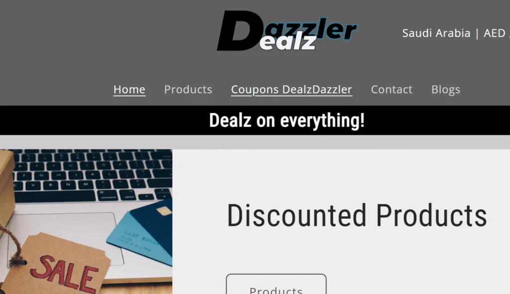 انطلاقة Dealz Dazzler: منصة التسوق والخصومات الجديدة