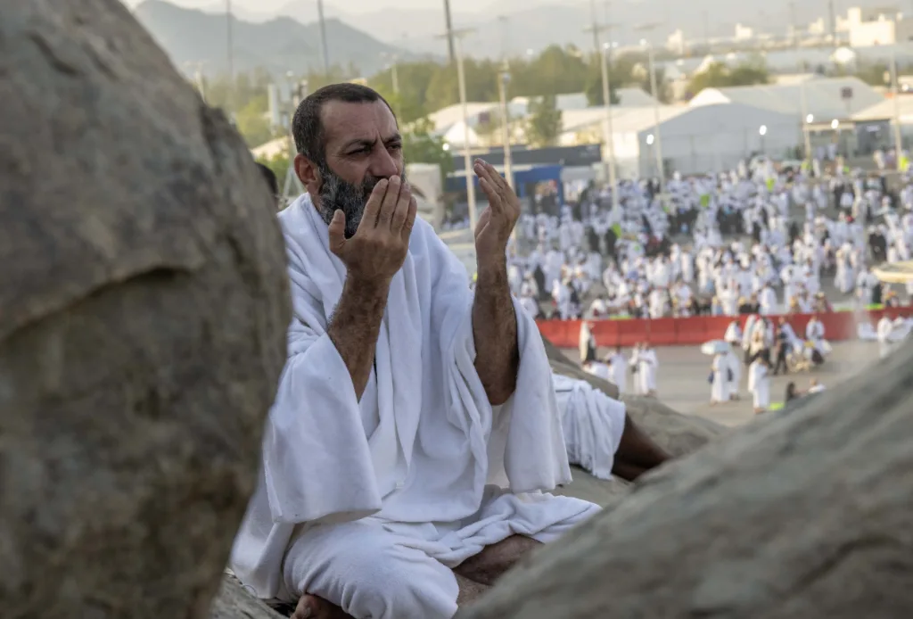الحجاج في يوم عرفة